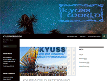 Tablet Screenshot of kyussworld.com